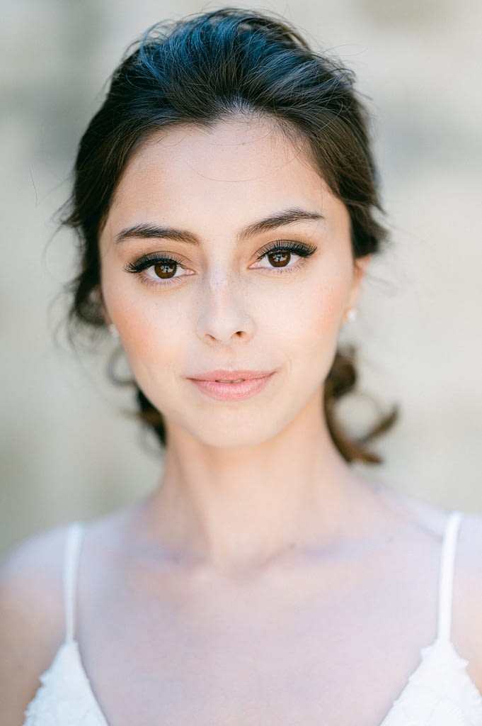 A portrait of a beautiful bride by Amy Huang Photography a San Diego Wedding Photographer