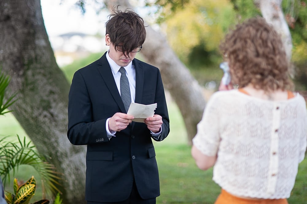 Marcus's Wedding Vows