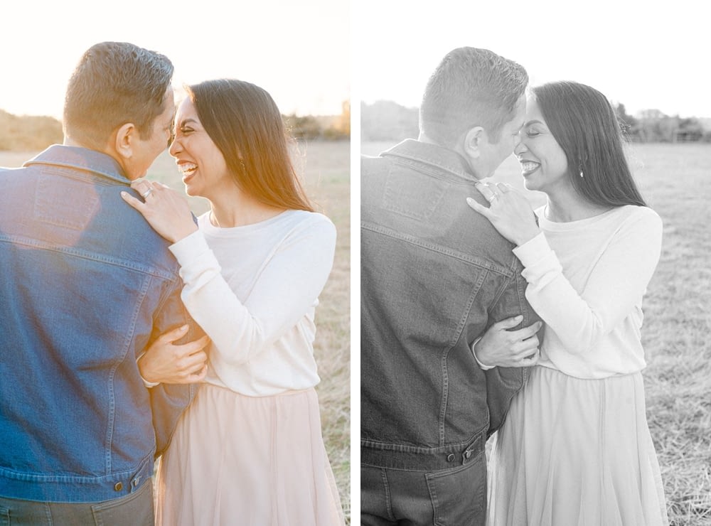A beautiful couple photo between mom and dad at Los Penasquitos Preserve by Amy Huang Photography